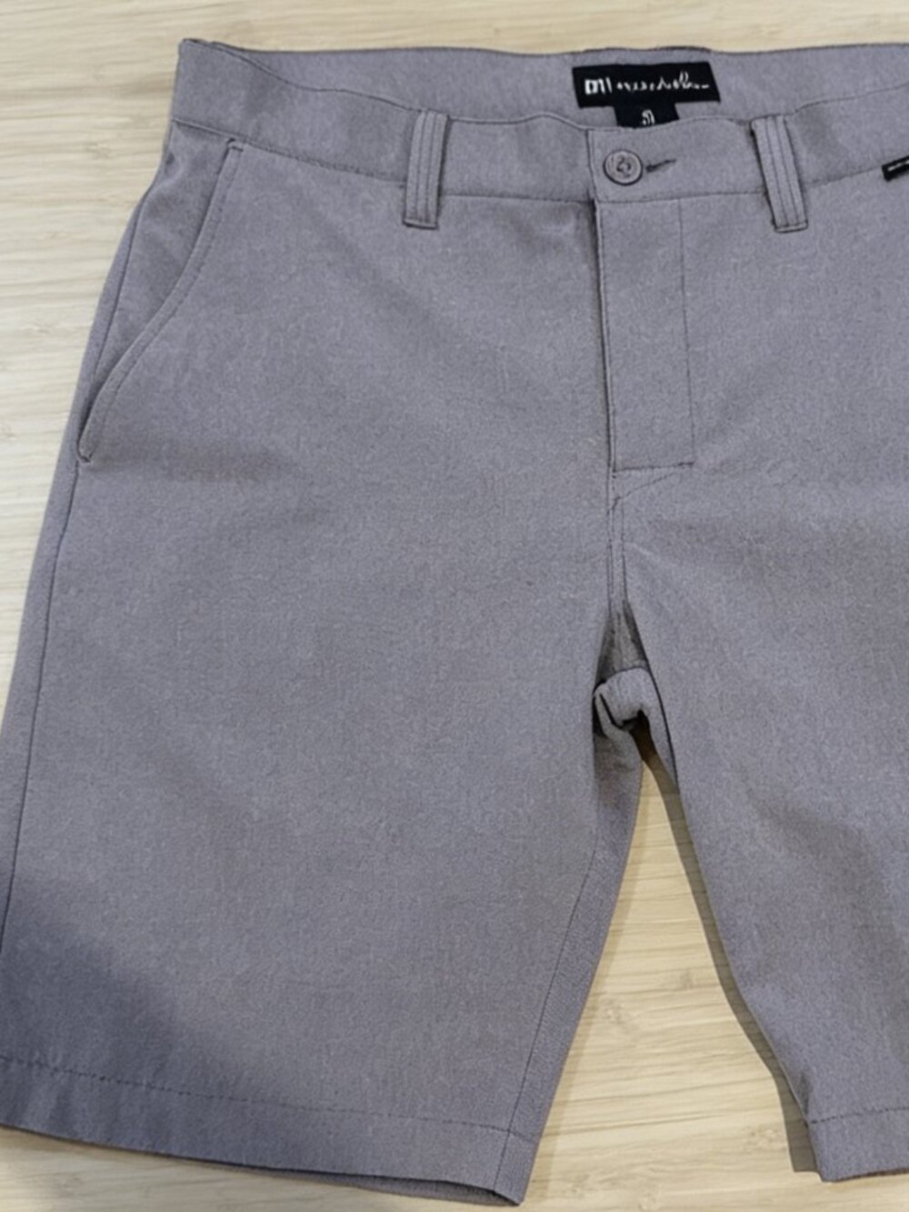 Travis Mathew Performance Golf Shorts Mens Size 34 Red Lightweight Stretch 20